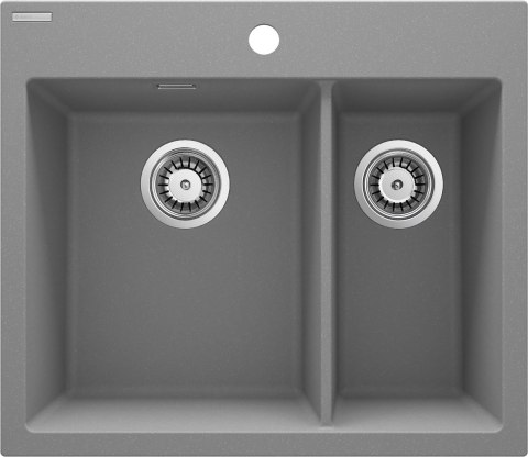 Deante Zlewozmywak granitowy 1.5-komorowy