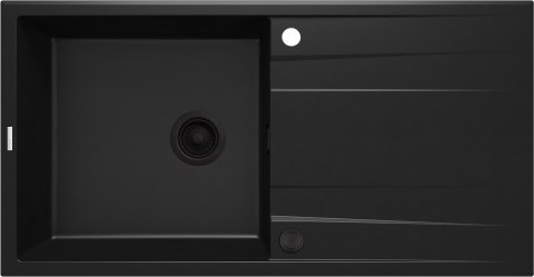 Deante Zlewozmywak granitowy 1-komorowy z ociekaczem