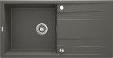 Deante Zlewozmywak granitowy 1-komorowy z ociekaczem