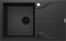 Deante Zlewozmywak granitowy 1-komorowy z ociekaczem