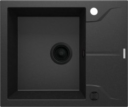 Deante Zlewozmywak granitowy 1-komorowy z ociekaczem