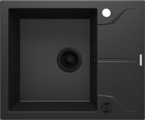 Deante Zlewozmywak granitowy 1-komorowy z ociekaczem