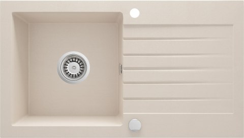 Deante Zlewozmywak granitowy 1-komorowy z ociekaczem