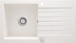 Deante Zlewozmywak granitowy 1-komorowy z ociekaczem