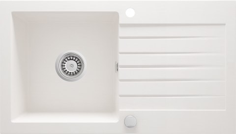 Deante Zlewozmywak granitowy 1-komorowy z ociekaczem