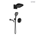 Katla Oltens Katla zestaw bateria wannowo-prysznicowa podtynkowa z deszczownicą Vann (S) i słuchawką 3 funkcyjną Havis EasyClick (S) c