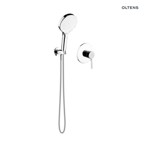 Rann Oltens Rann zestaw bateria prysznicowa podtynkowa ze słuchawką 3 funkcyjną Luva EasyClick chrom 36078100