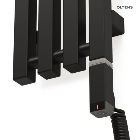 Stang (s) Oltens Stang S (e) grzejnik łazienkowy 180x18 cm czarny mat 55125300