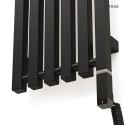 Stang (s) Oltens Stang S (e) grzejnik łazienkowy 180x28 cm czarny mat 55127300