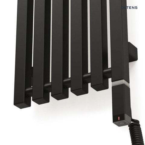 Stang (s) Oltens Stang S (e) grzejnik łazienkowy 180x28 cm czarny mat 55127300