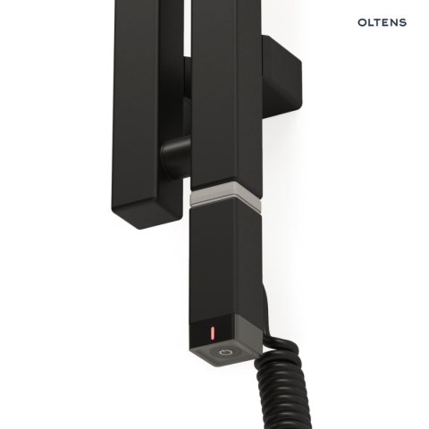 Stang (s) Oltens Stang S (e) grzejnik łazienkowy 180x8 cm czarny mat 55123300