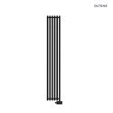 Stang (s) Oltens Stang (S) grzejnik łazienkowy 180x28 cm czarny mat 55027300