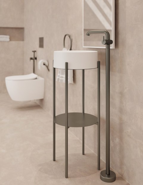 Deante Bateria umywalkowa wolnostojąca