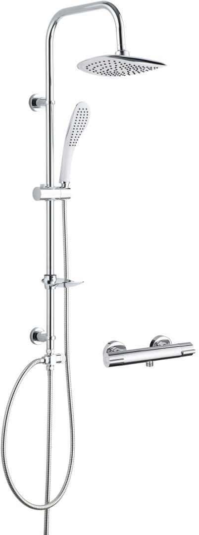 Deante Deszczownica z baterią prysznicową termostatyczną