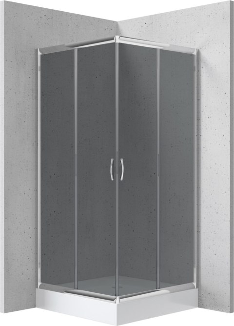 Deante Kabina prysznicowa z brodzikiem kwadratowa 80 cm