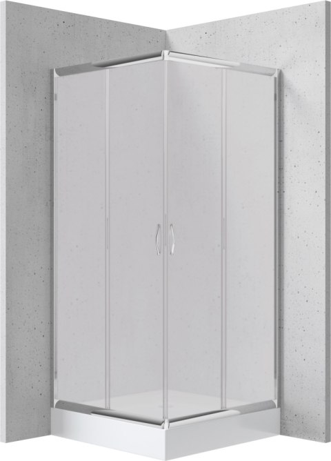 Deante Kabina prysznicowa z brodzikiem kwadratowa 90 cm