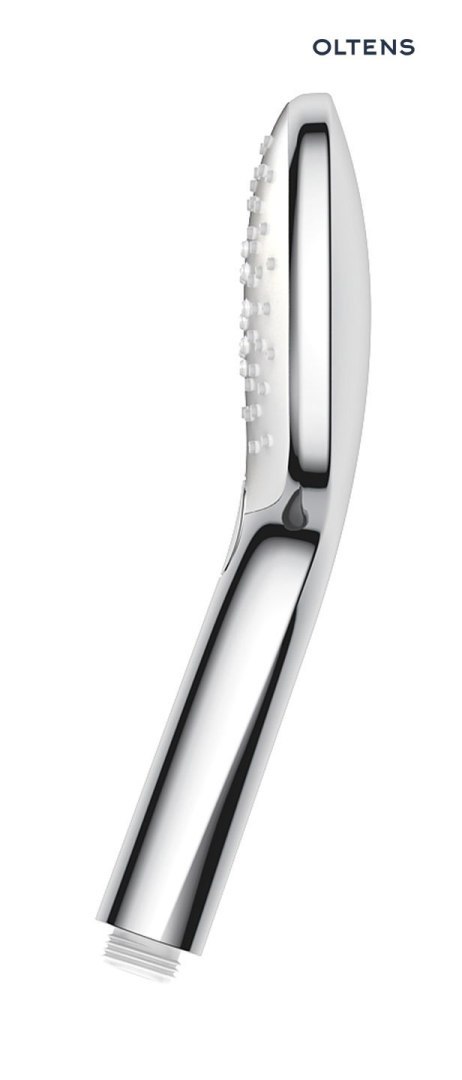 Driva EasyClick Oltens Driva EasyClick (S) słuchawka prysznicowa chrom/biały 37102110