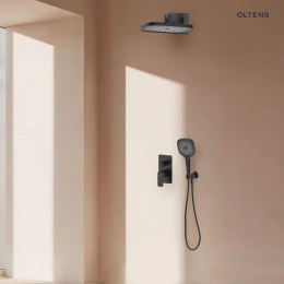 Hadsel Oltens Hadsel zestaw bateria wannowo-prysznicowa podtynkowa z deszczownicą Vann (S) i słuchawką 3 funkcyjną Havis EasyClick (S) 