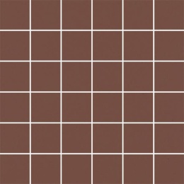 MODERNIZM BROWN MOZAIKA CIĘTA K.4,8X4,8 29,8X29,8 G1