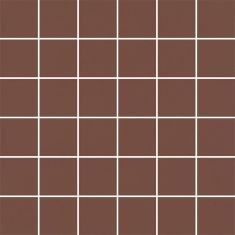 MODERNIZM BROWN MOZAIKA CIĘTA K.4,8X4,8 29,8X29,8 G1