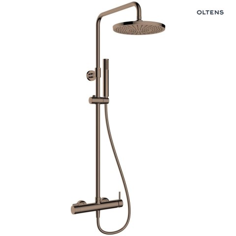 Molle Oltens Molle zestaw prysznicowy miedź szczotkowana 36504610