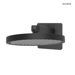 Regna Oltens Regna Krafta deszczownica prysznicowa z ramieniem czarny mat 36041300