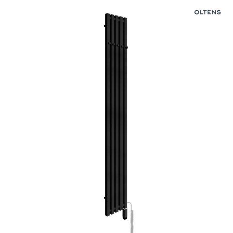 Stang (s) Oltens Stang S (e) grzejnik łazienkowy 180x23 cm czarny mat 55126300