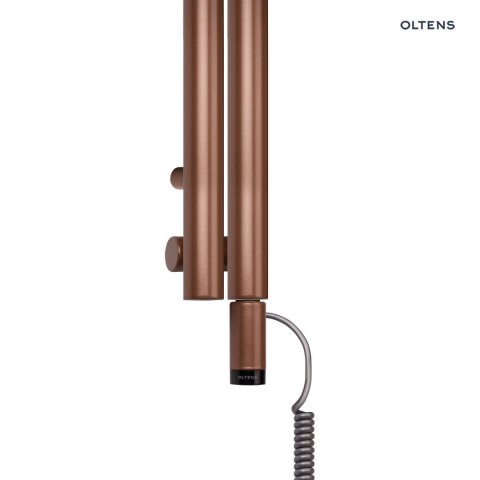 Stang Oltens Stang (e) grzejnik elektryczny 180x9,5 cm miedź szczotkowana 55110610