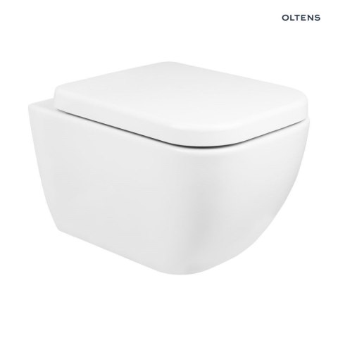 Vernal Oltens Vernal miska WC wisząca PureRim z powłoką SmartClean biała 42502000