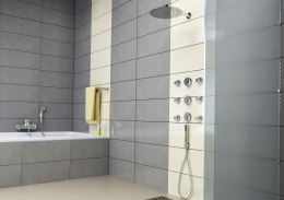 Deante Zestaw prysznicowy podtynkowy z baterią termostatyczną