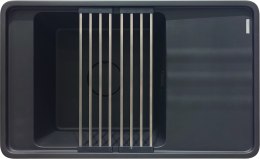 Deante Zlewozmywak granitowy 1-komorowy z ociekaczem