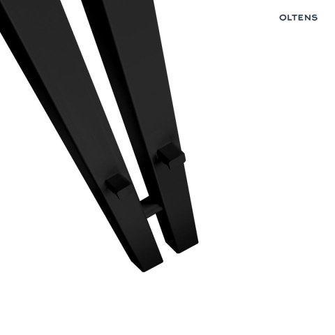 Stang (s) Oltens Stang (S) grzejnik łazienkowy 180x8 cm czarny mat 55023300