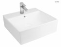 Hyls Oltens Hyls umywalka 47 cm nablatowa kwadratowa biała 41309000