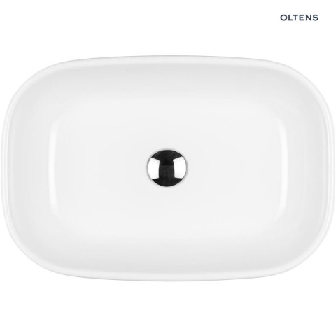 Jurong Oltens Jurong umywalka 54x36 cm nablatowa z powłoką SmartClean biała 40804000