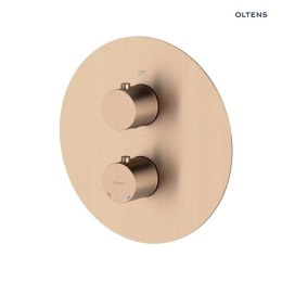 Katla Oltens Katla bateria wannowo-prysznicowa termostatyczna podtynkowa miedź szczotkowana 34600610