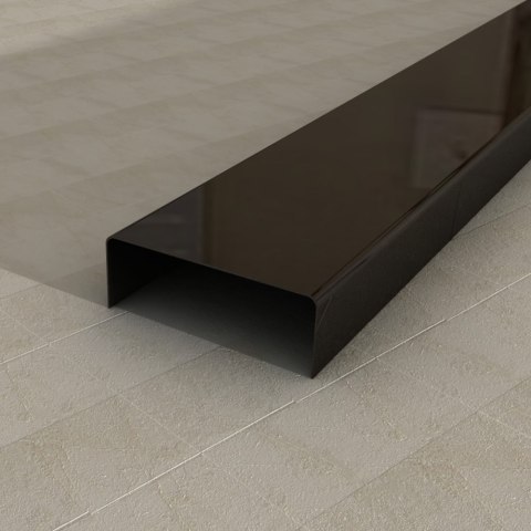 LISTWA ZE STALI NIERDZEWNEJ 0,6/2,0/270 BLACK S20