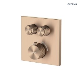 Onega Oltens Onega (S) bateria wannowo-prysznicowa podtynkowa termostatyczna miedź szczotkowana 34602610
