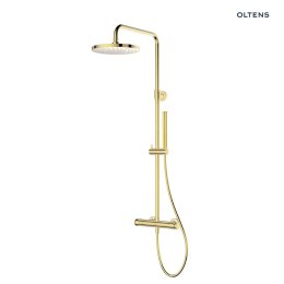 Vassa Oltens Vassa zestaw prysznicowy z baterią termostatyczną złoty połysk 36508800