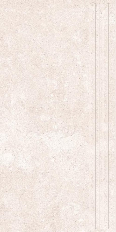 CITYROCK WHITE STOPNICA PRASOWANA MAT 29,8X59,8
