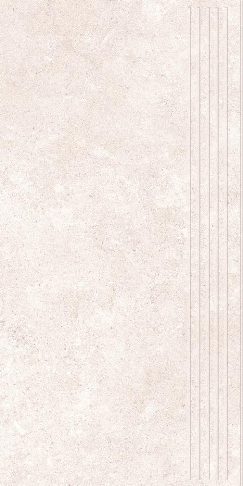 CITYROCK WHITE STOPNICA PRASOWANA MAT 29,8X59,8
