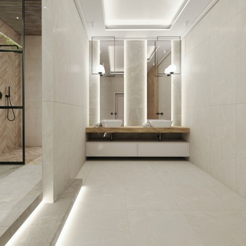 CRISTA WHITE 60X60X7MM RECT. (1,44) CARVING