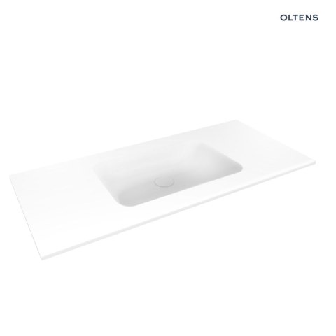 Kalla Oltens Kalla umywalka 100,2x46 cm meblowa LavaForm biały połysk 40208000
