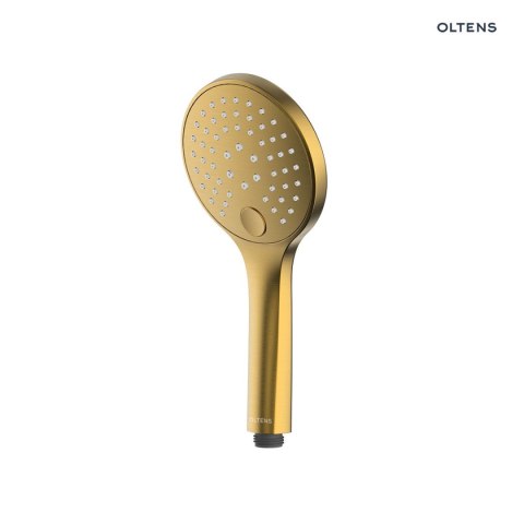 Lova Oltens Lova EasyClick słuchawka prysznicowa 3 funkcyjna złoto szczotkowane 37112810