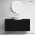Lun Oltens Lun blat naszafkowy 120 cm czarny mat 63027300