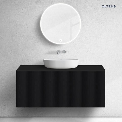 Lun Oltens Lun blat naszafkowy 120 cm czarny mat 63027300