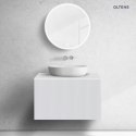 Lun Oltens Lun blat naszafkowy 80 cm biały mat 63025000