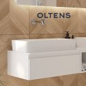 Lustra Oltens Lustra umywalka 60,5x35 cm nablatowa prostokątna biała 40306000