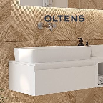 Lustra Oltens Lustra umywalka 60,5x35 cm nablatowa prostokątna biała 40306000
