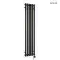 Stang Oltens Stang (e) grzejnik elektryczny 150x31,5 cm czarny mat 55122300