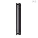 Stang Oltens Stang grzejnik łazienkowy 120x20,5 cm czarny mat 55032300